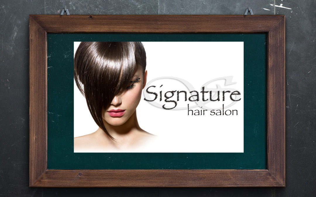 Get a signature under your hair business email in 4 steps
